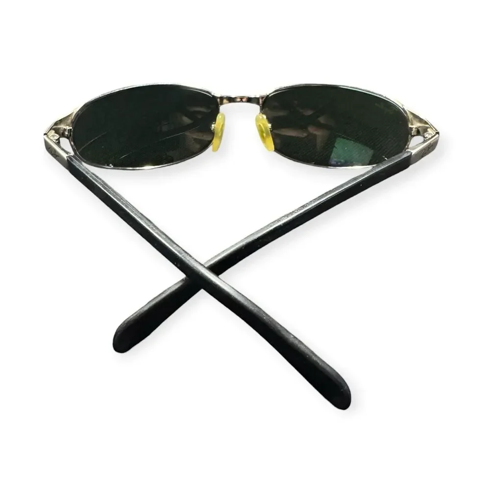 Ray-Ban RB3142 Wrap Sunglasses Gunmetal/Black Frame 59-18mm Retro